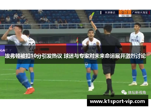 埃弗顿被扣10分引发热议 球迷与专家对未来命运展开激烈讨论